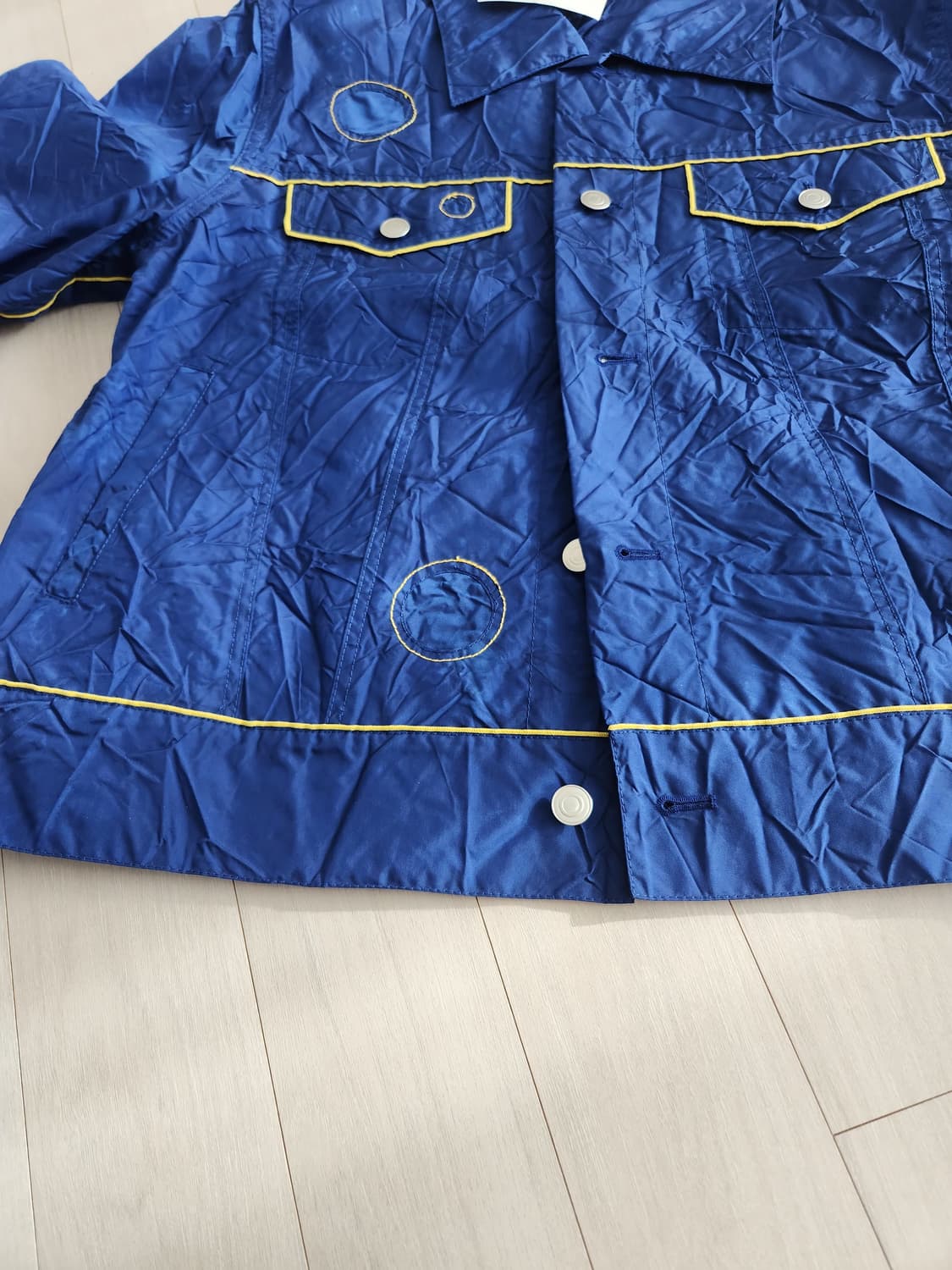 KANGHYUK 블루 에어백 숏 바람막이 상품이미지2