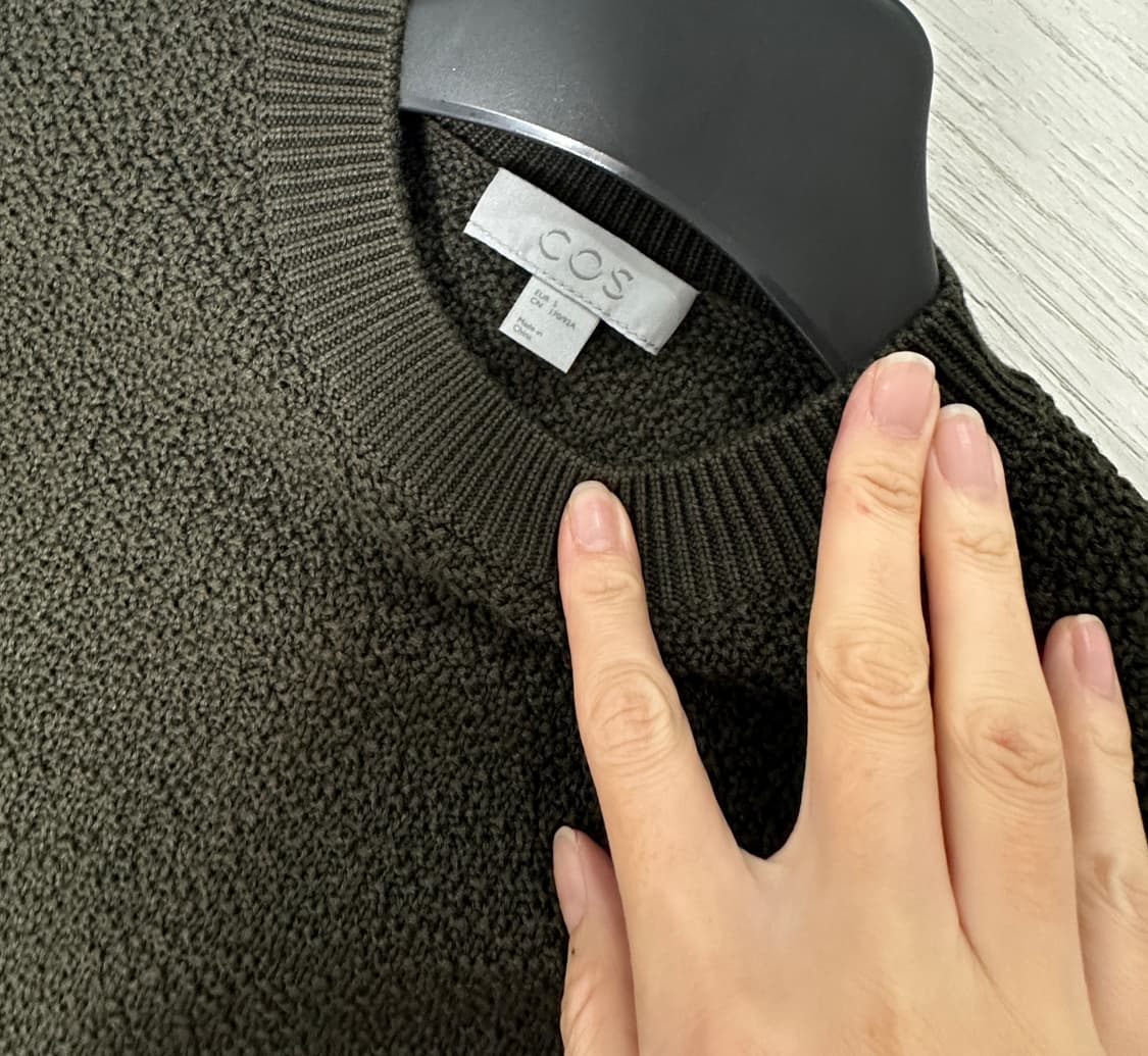 COS 코스 여성니트 올리브 컬러 S사이즈 상품이미지3