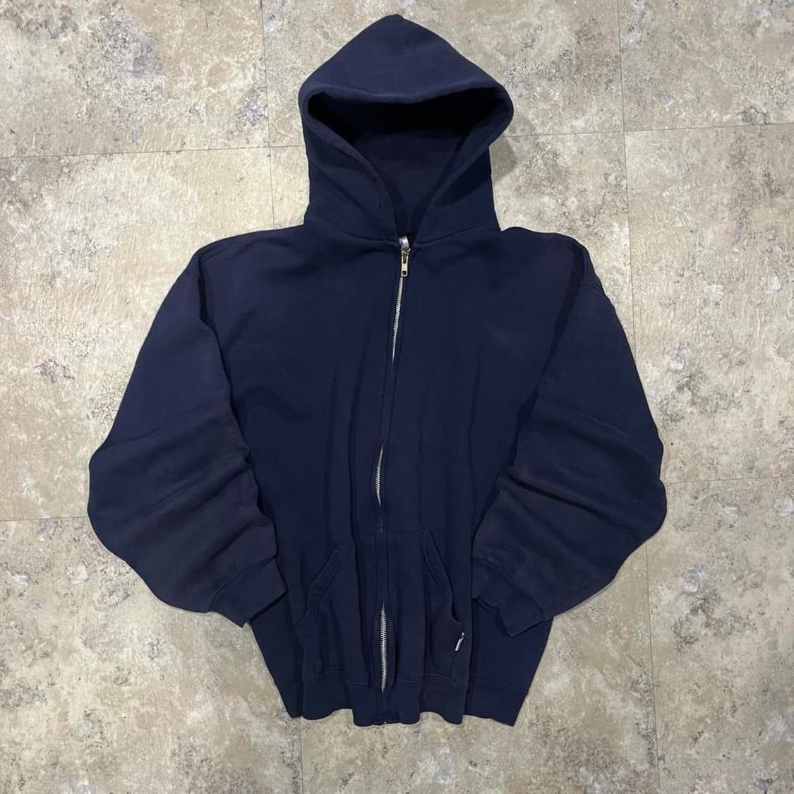 러셀 애슬레틱 스웻 후드집업 네이비 상품이미지1