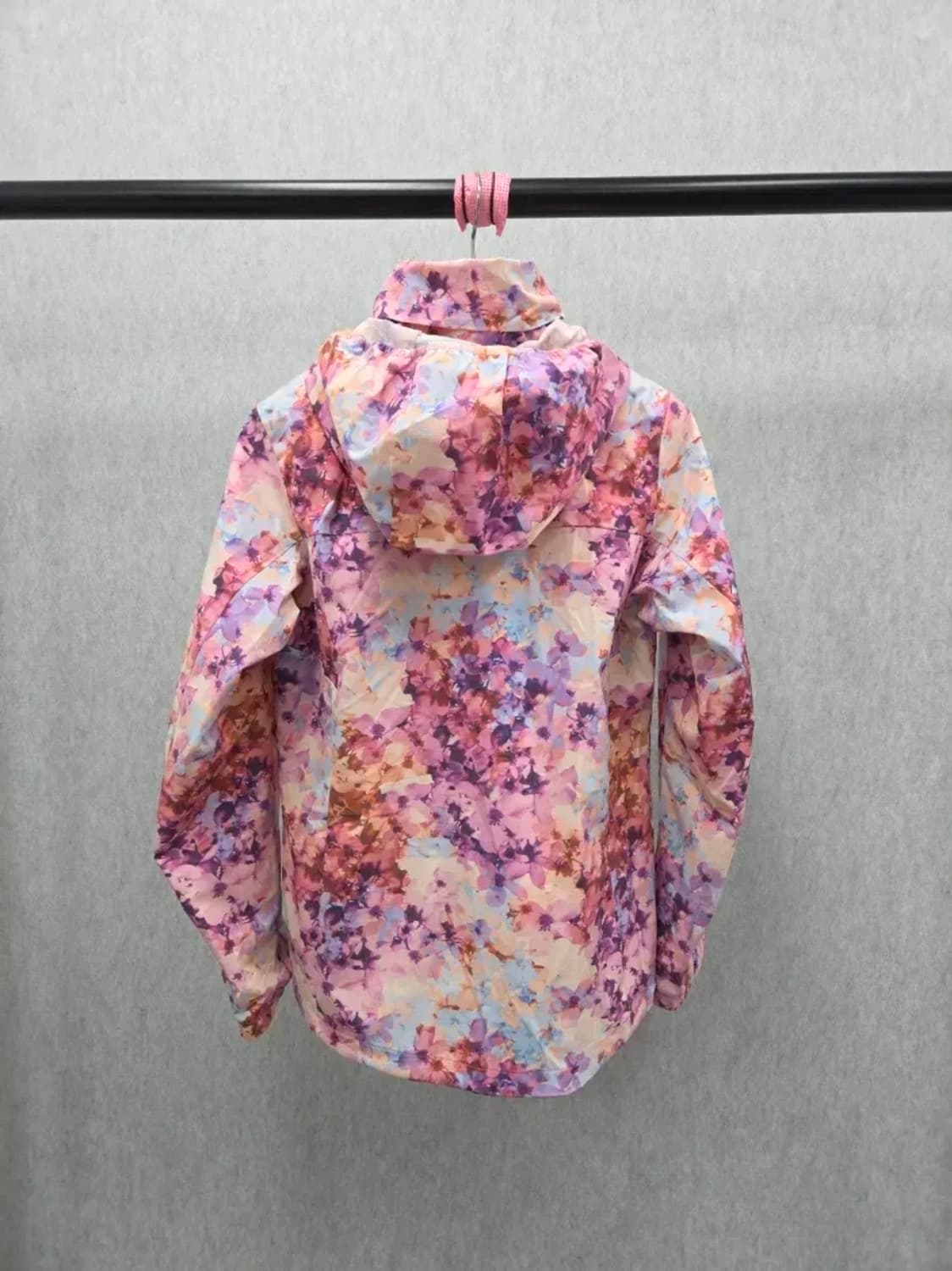 여성 90 코오롱 플라워 바람막이 자켓 상품이미지3