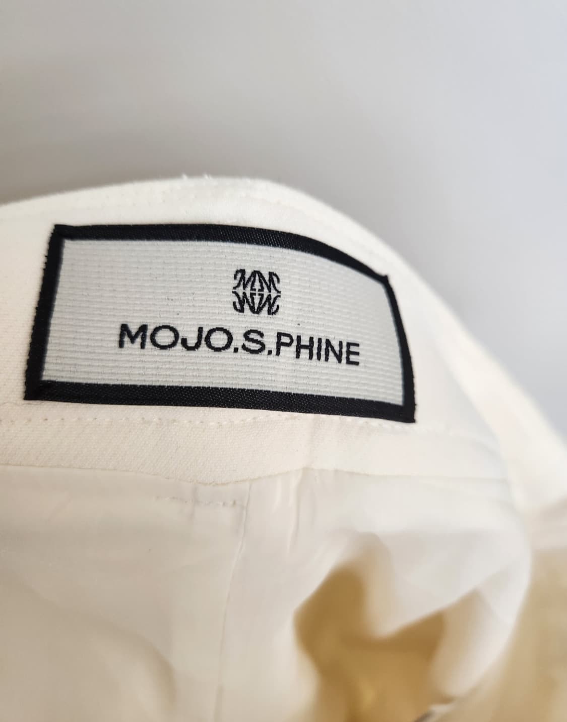 모조에스핀 세미와이드 팬츠 66사이즈(벨트X) 상품이미지6