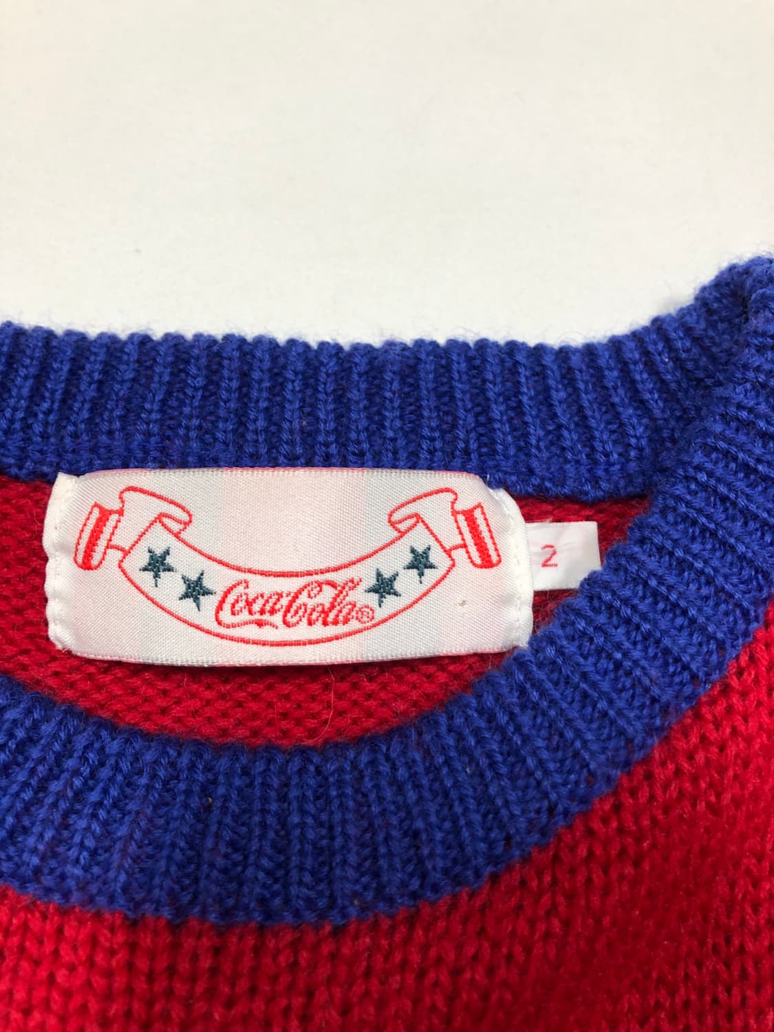 빈티지 레트로 코카콜라 울 니트 스웨터  상품이미지8