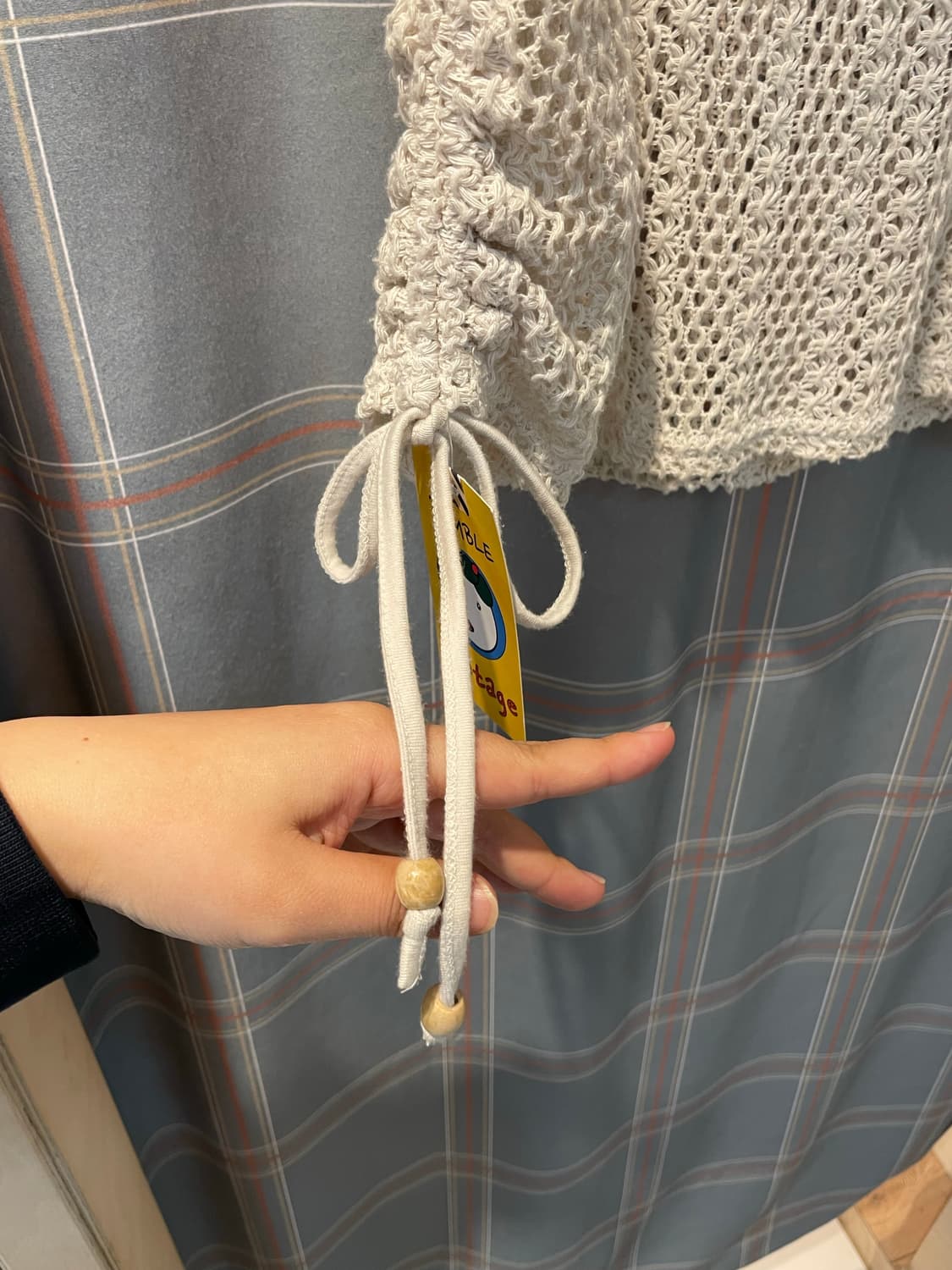 일본빈티지 크로셰그물니트 상품이미지5