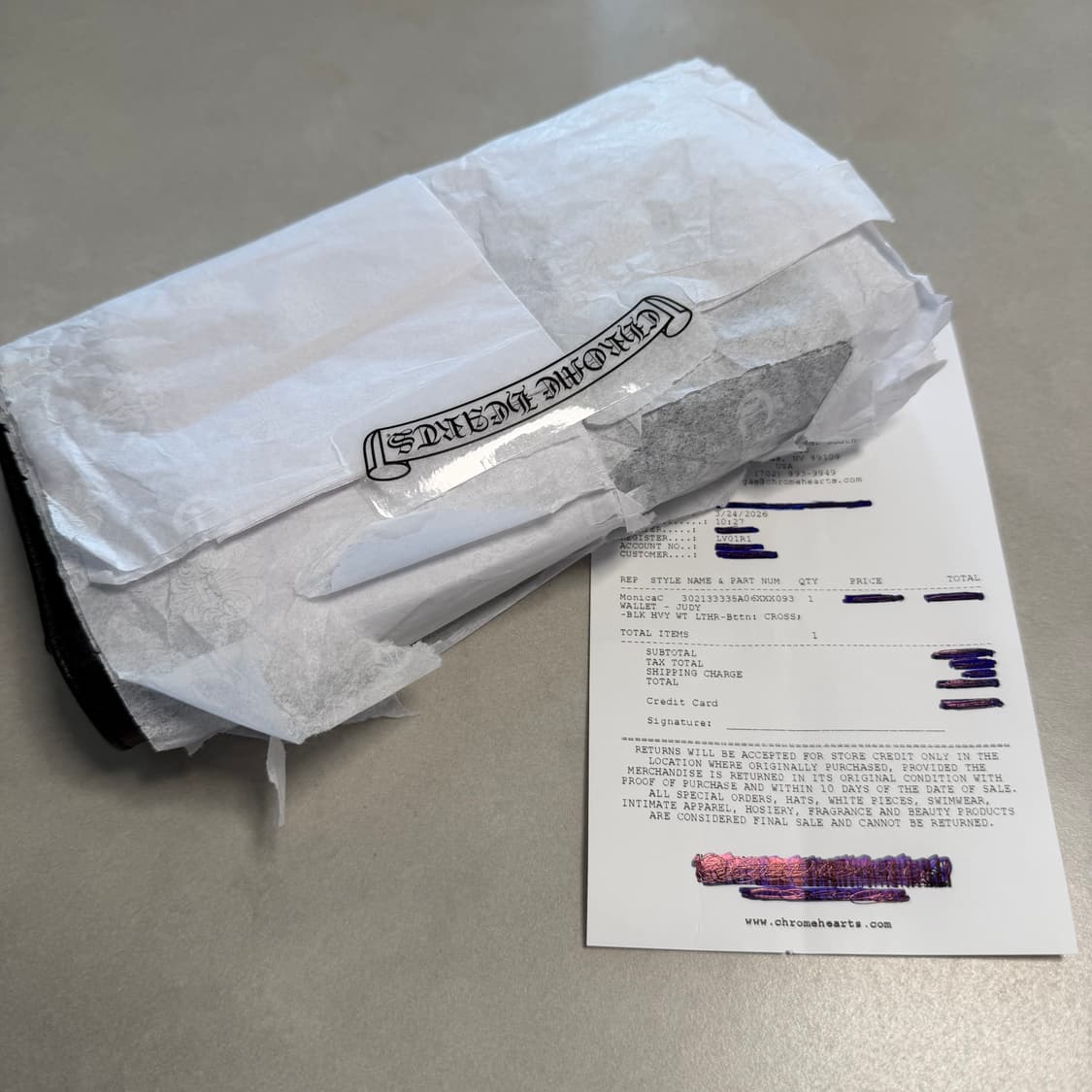 [새상품] 크롬하츠 주디 장지갑 상품이미지1