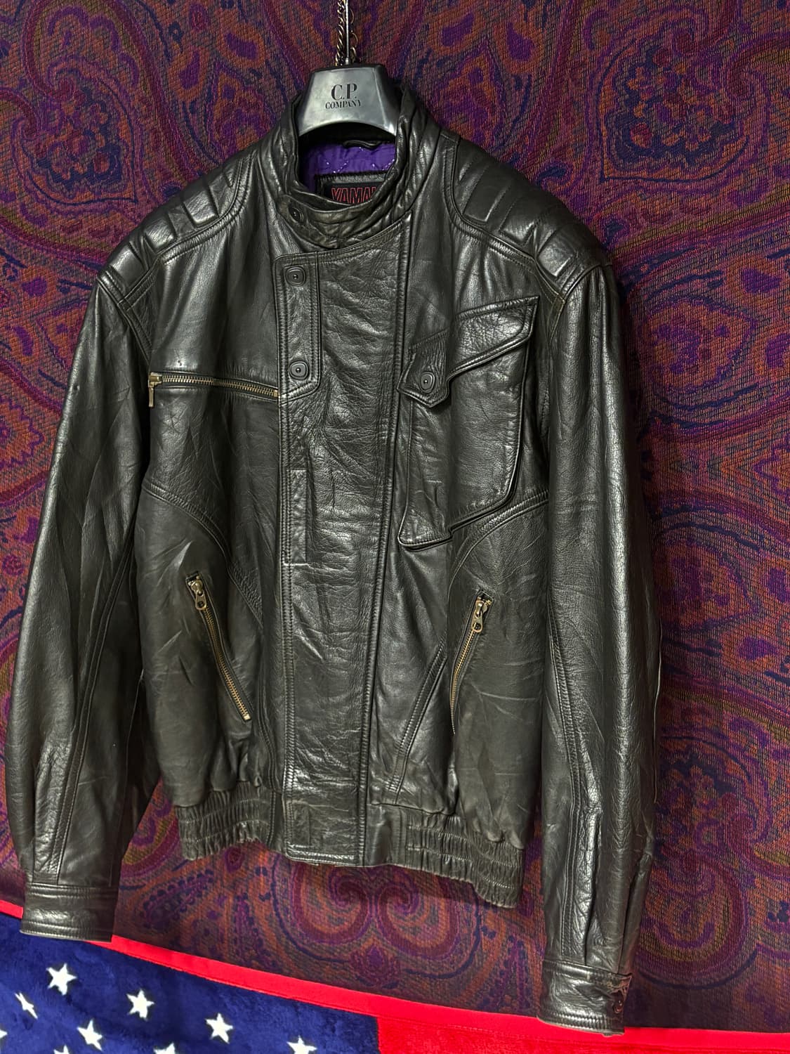 야마하 바이크 가죽자켓  상품이미지2
