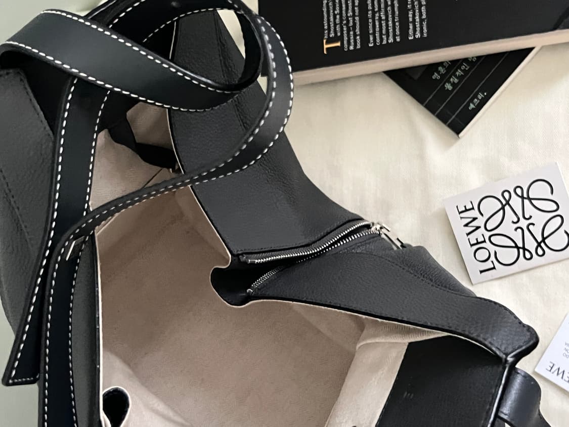 LOEWE 로에베 해먹백 다크 그레이 미디움 상품이미지8