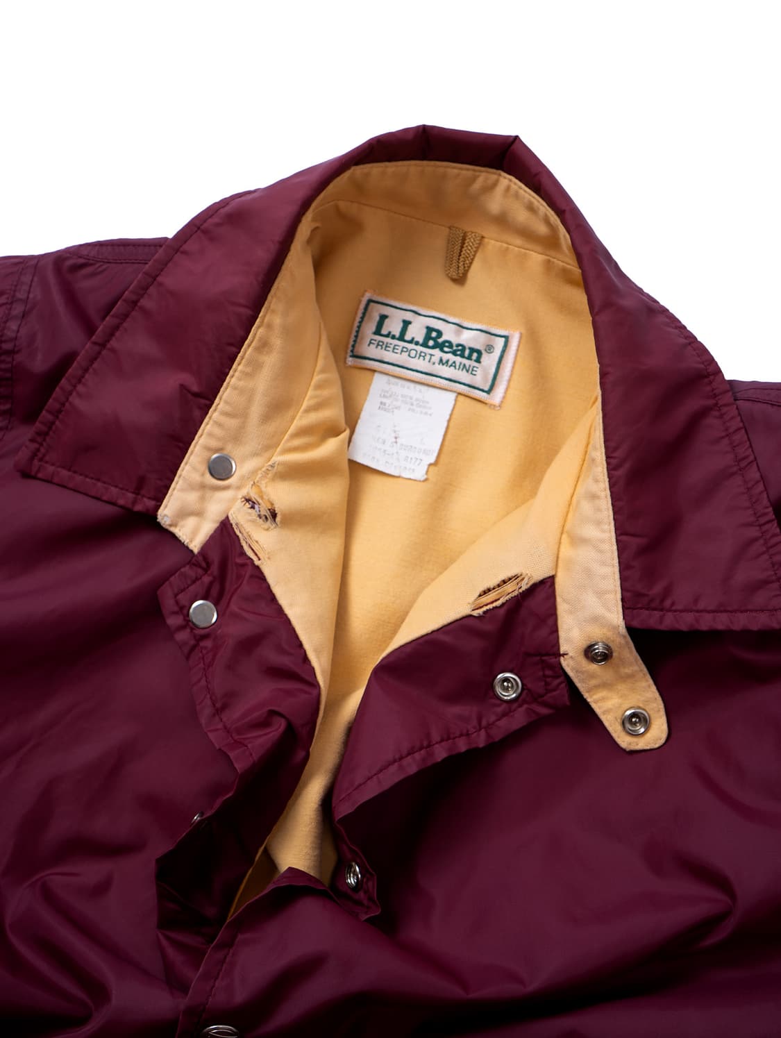 80s L.L.Bean Nylon Coach Jacket 상품이미지4
