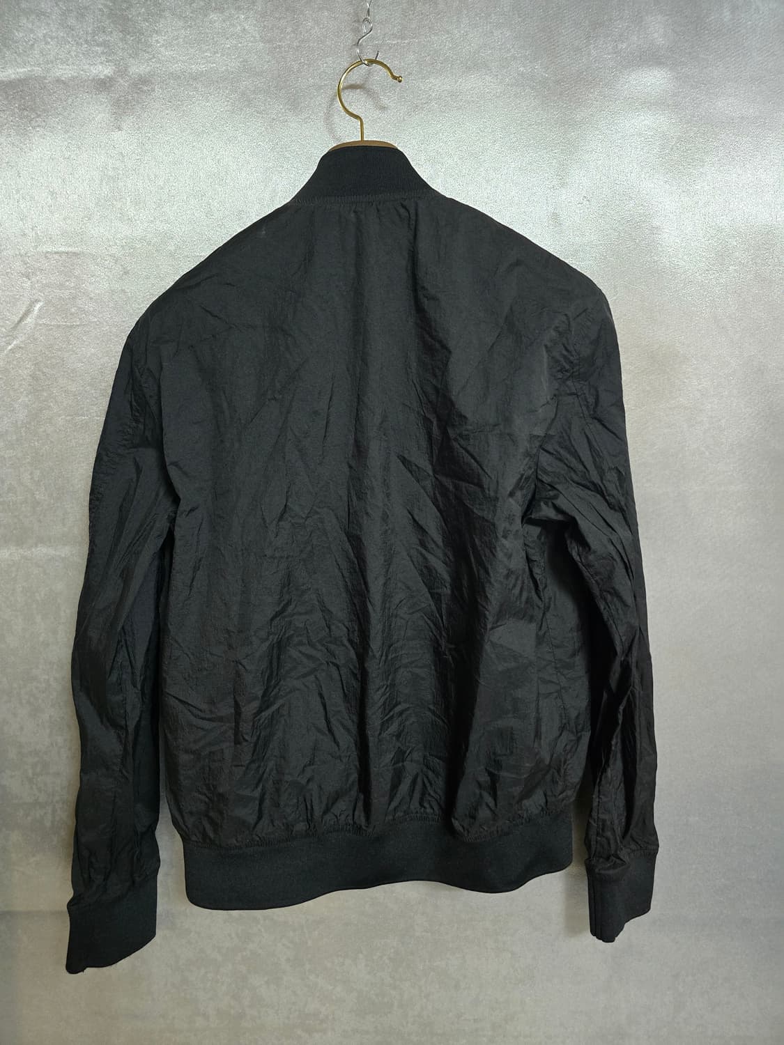 플랙 블랙 봄버 자켓 상품이미지5