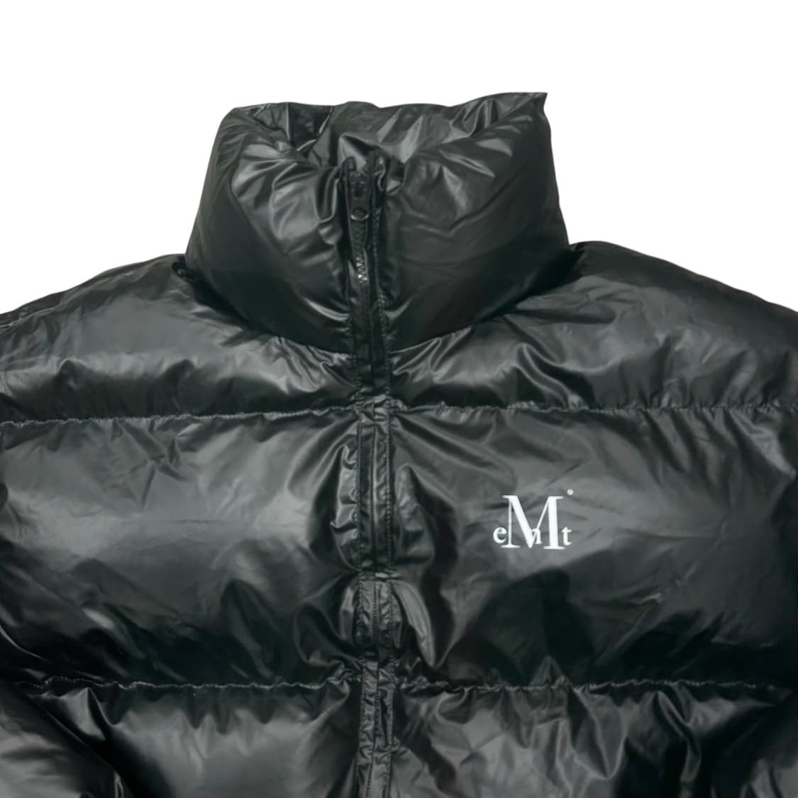 무센트 하이넥 글로시 패딩 상품이미지2