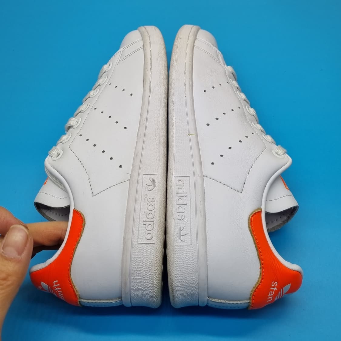아디다스 스탠스미스 오렌지 여성스니커즈235  상품이미지5