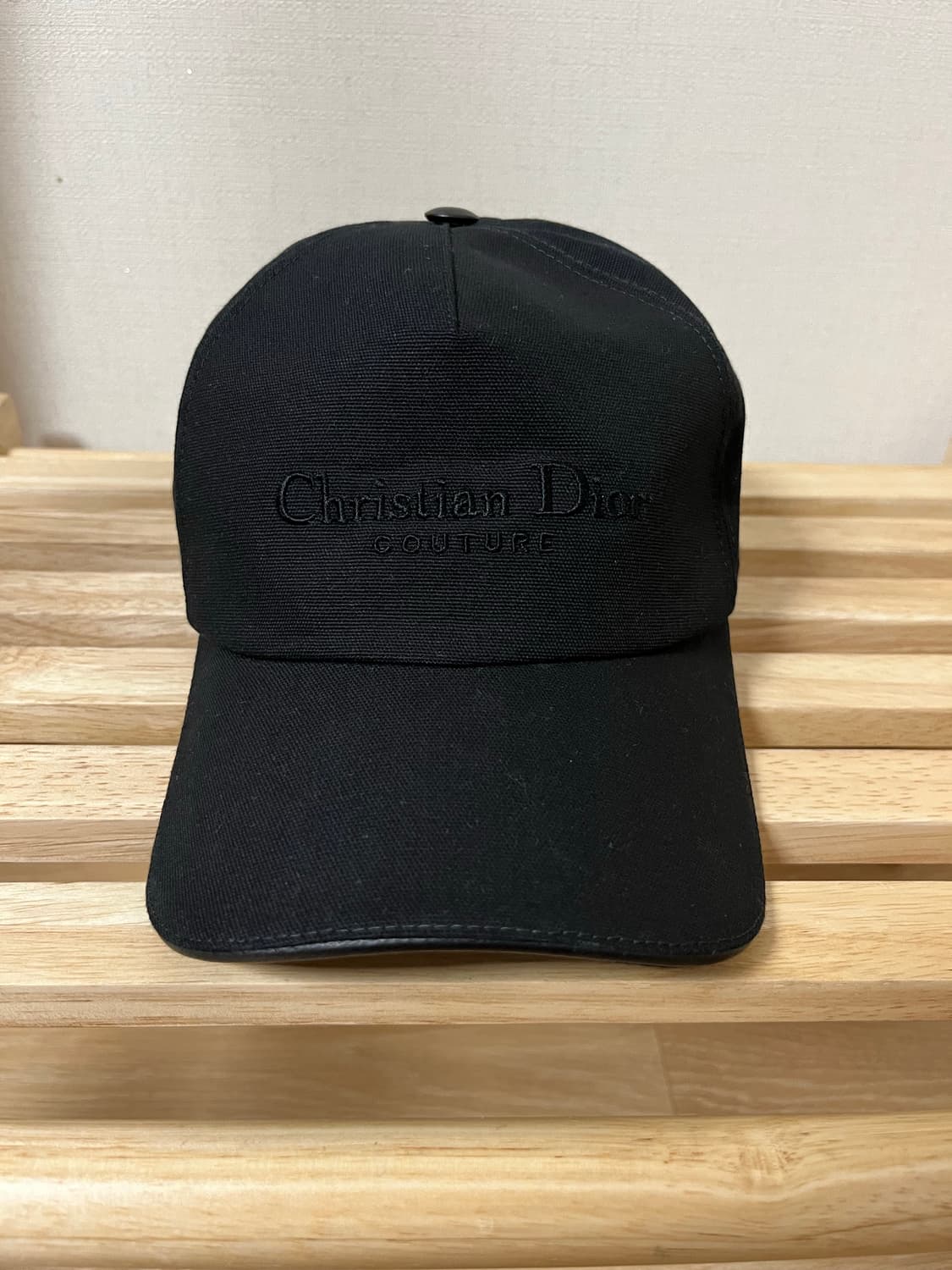 디올 뀌뚜르 블랙 볼캡 XL 정품 상품이미지1