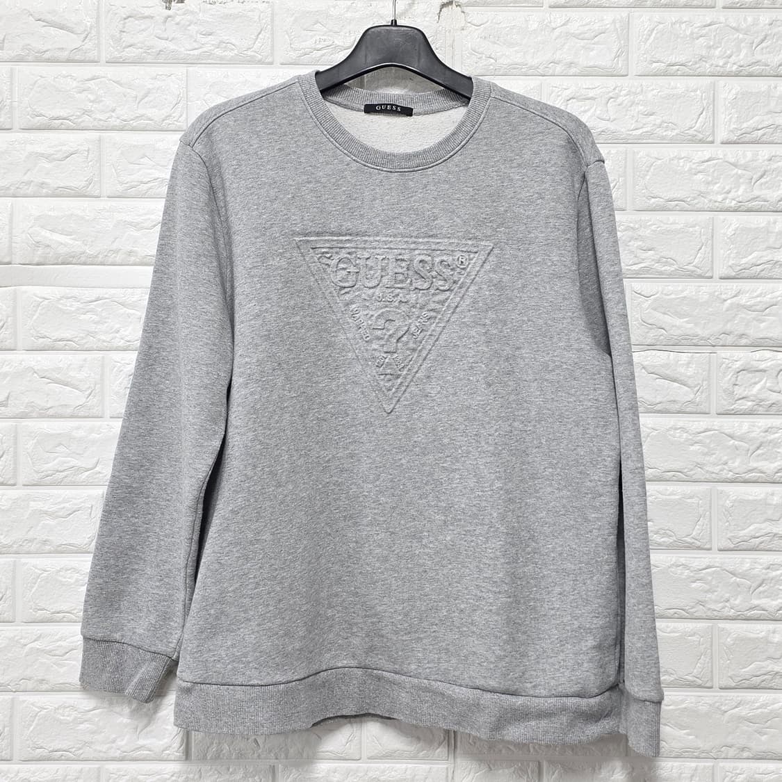 택포_ 게스 guess 그레이 맨투맨 XL ehb 상품이미지1