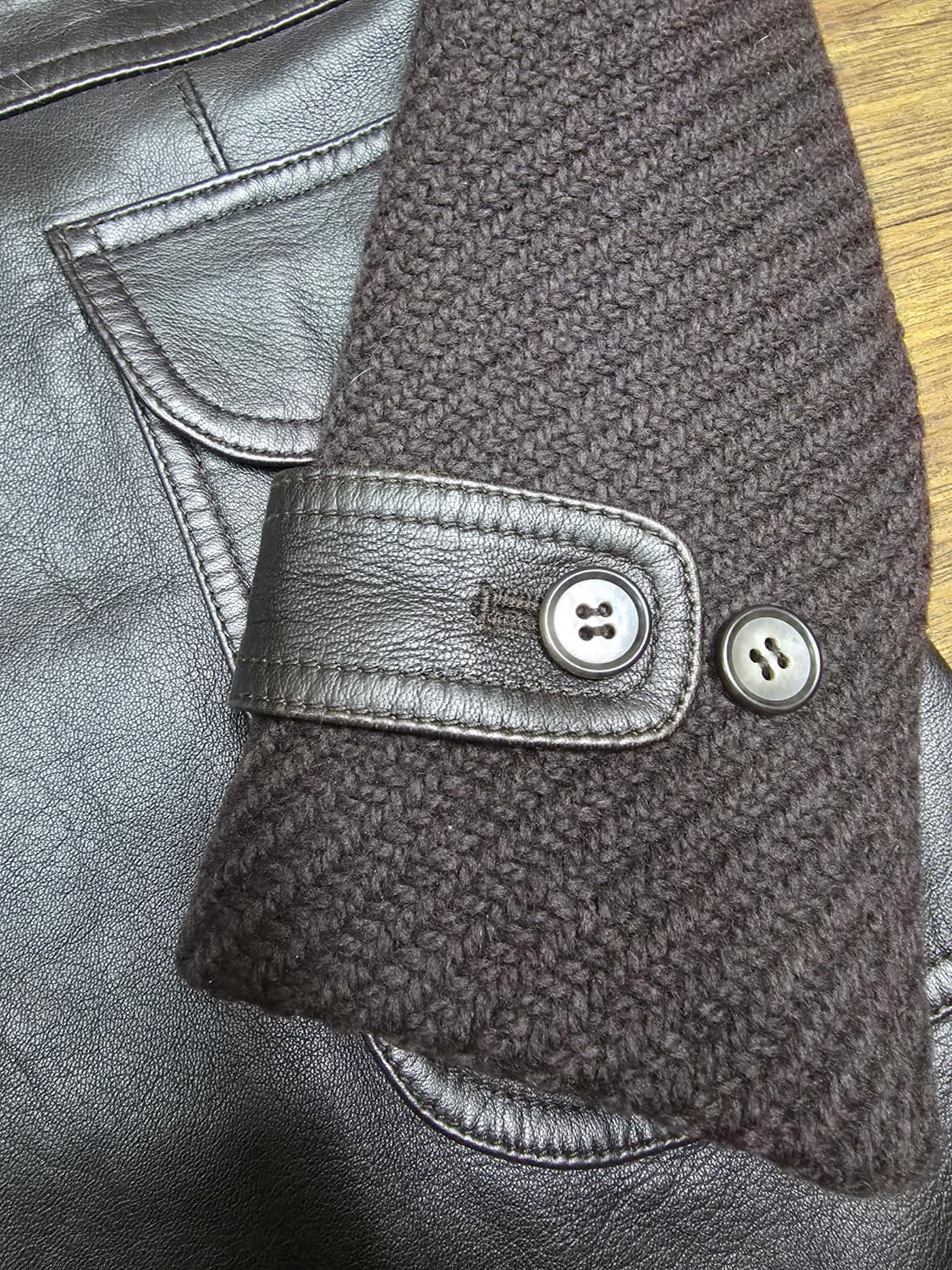 DKNY 양가죽 코트 상품이미지8