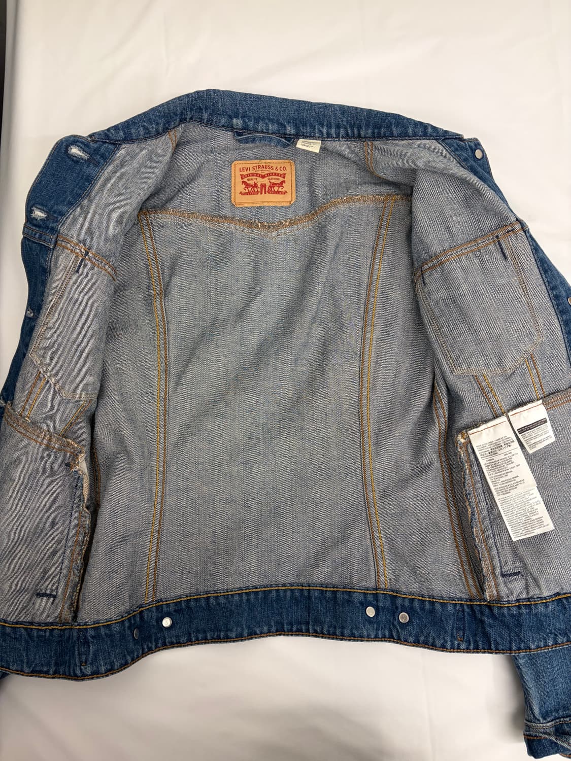 [S] 리바이스 데님 트러커 청자켓 상품이미지5