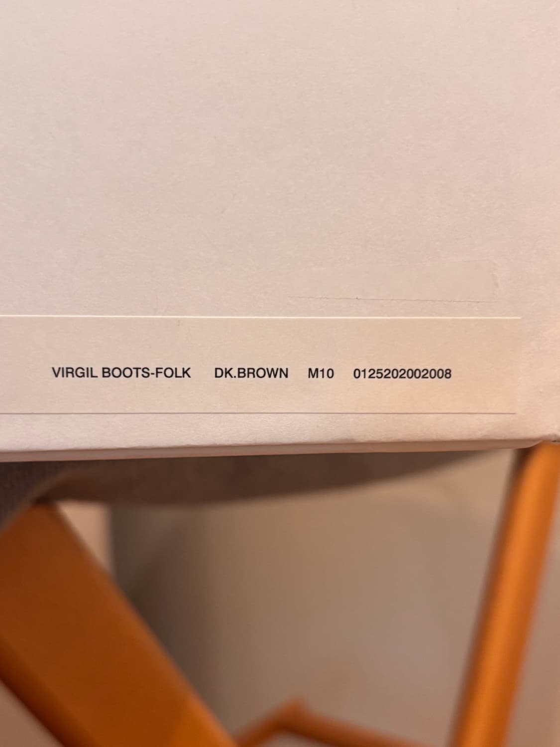 [M10] VISVIM 25AW Virgil Boots 다크브라운 상품이미지4