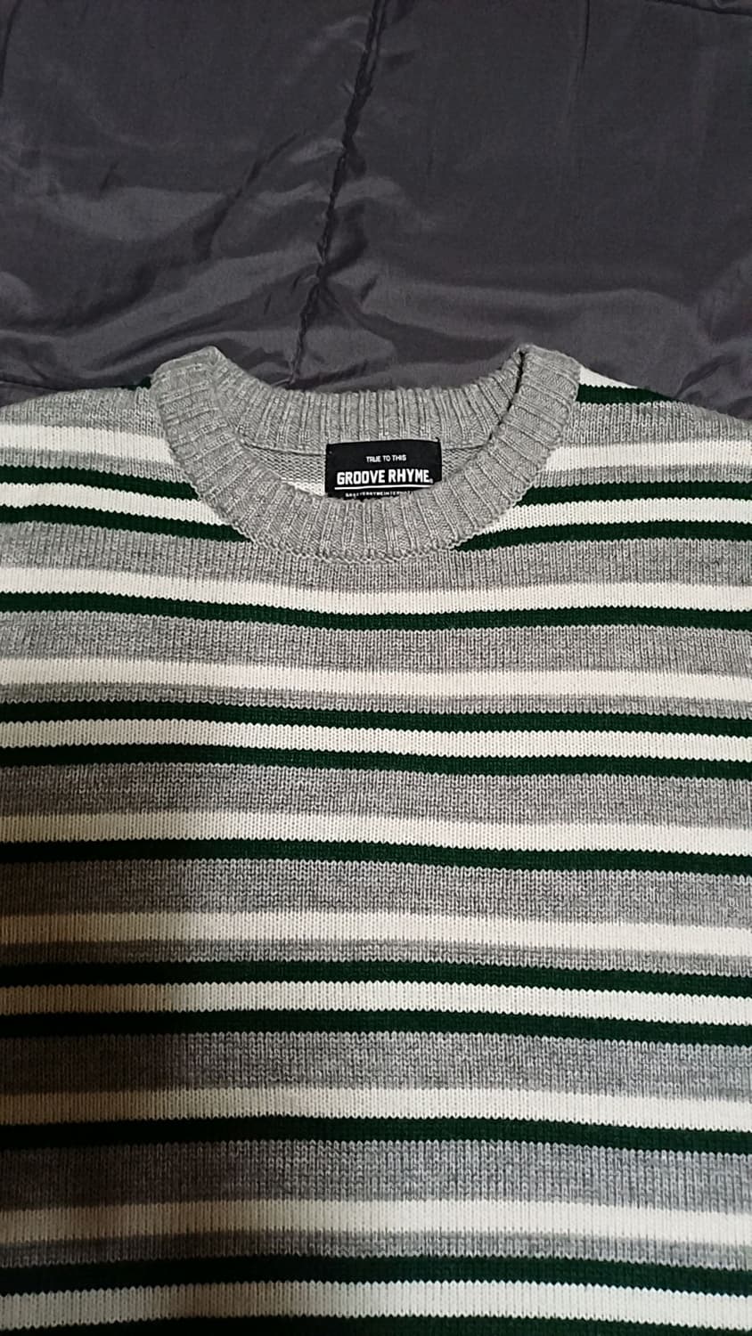 그루브라임 니트 100 가슴54 기장69 상품이미지2