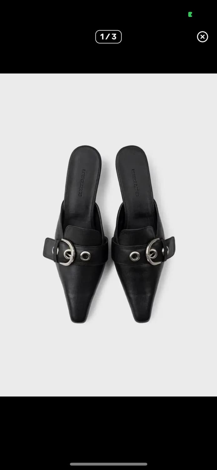 로우클래식 벨티드 스틸레토  상품이미지1