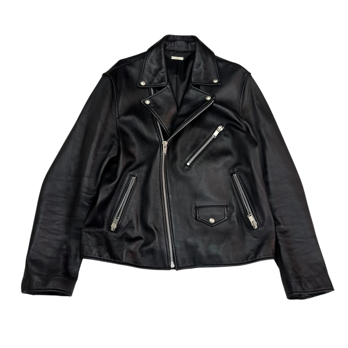 토니웩 송아지 가죽 라이더 자켓 상품이미지1