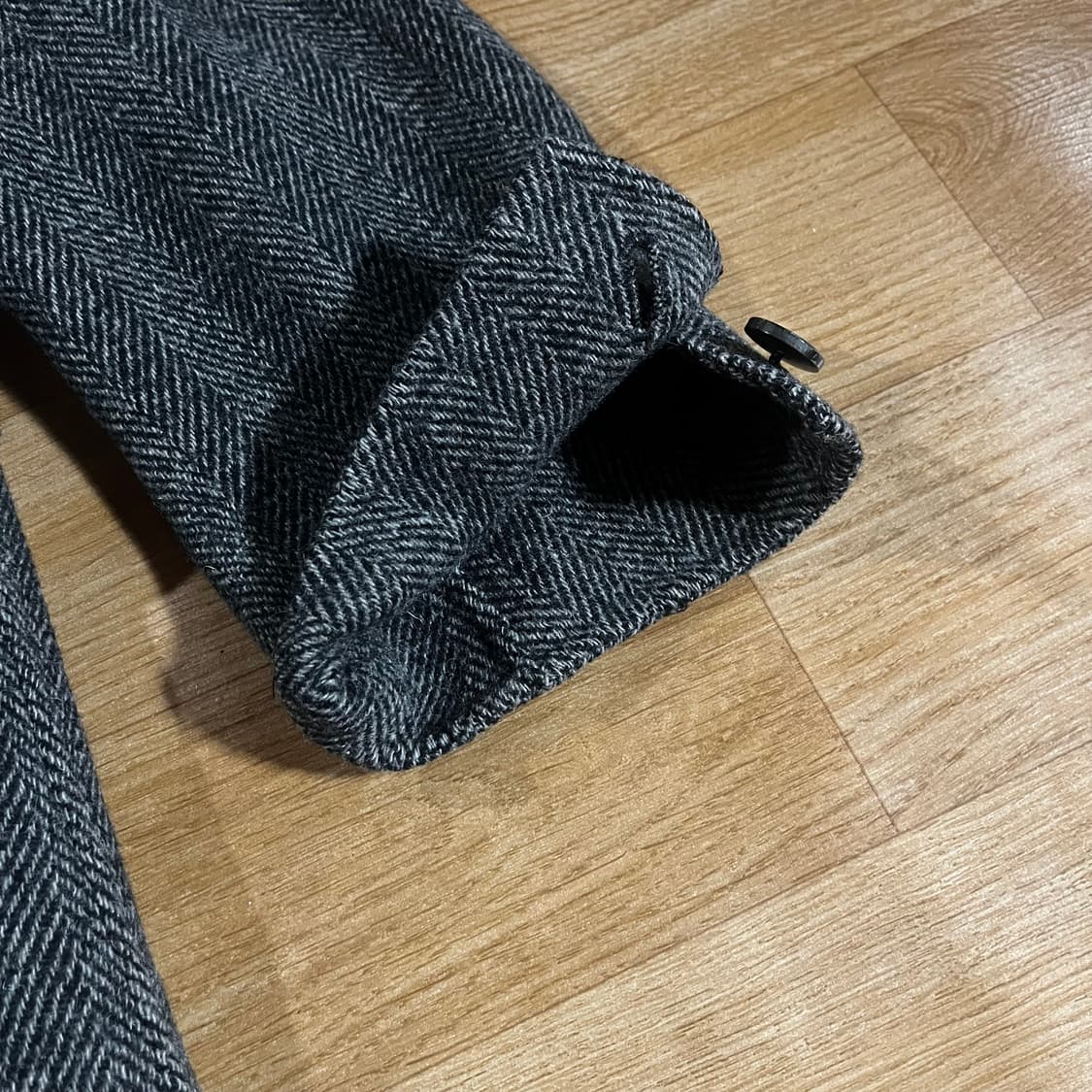 [115] 커스텀멜로우 캐시미어 헤링본 오버코트 상품이미지7