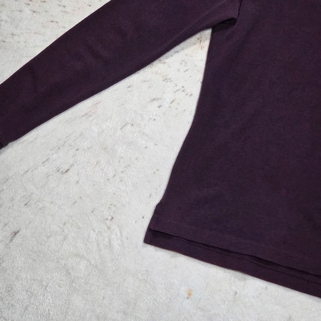 폴로 퍼플 카키 자수 PK 롱슬리브 상품이미지4