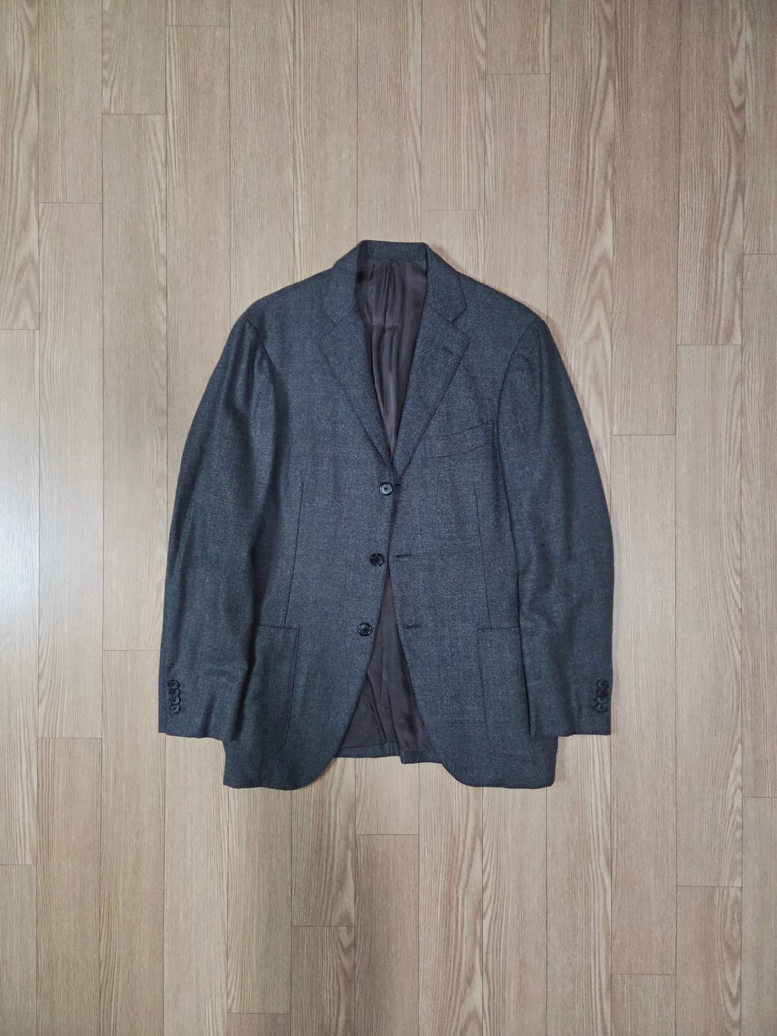 쉽스 재팬 레다 패브릭 쓰리 버튼 블레이져 상품이미지1