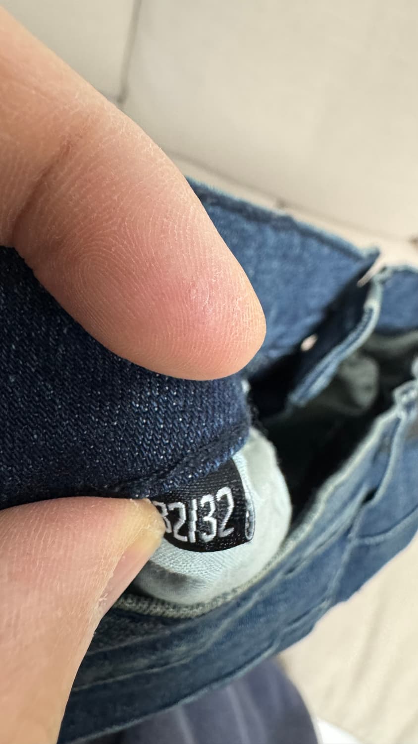 칩먼데이 스키니진 3벌 일괄 허리32인치  상품이미지3