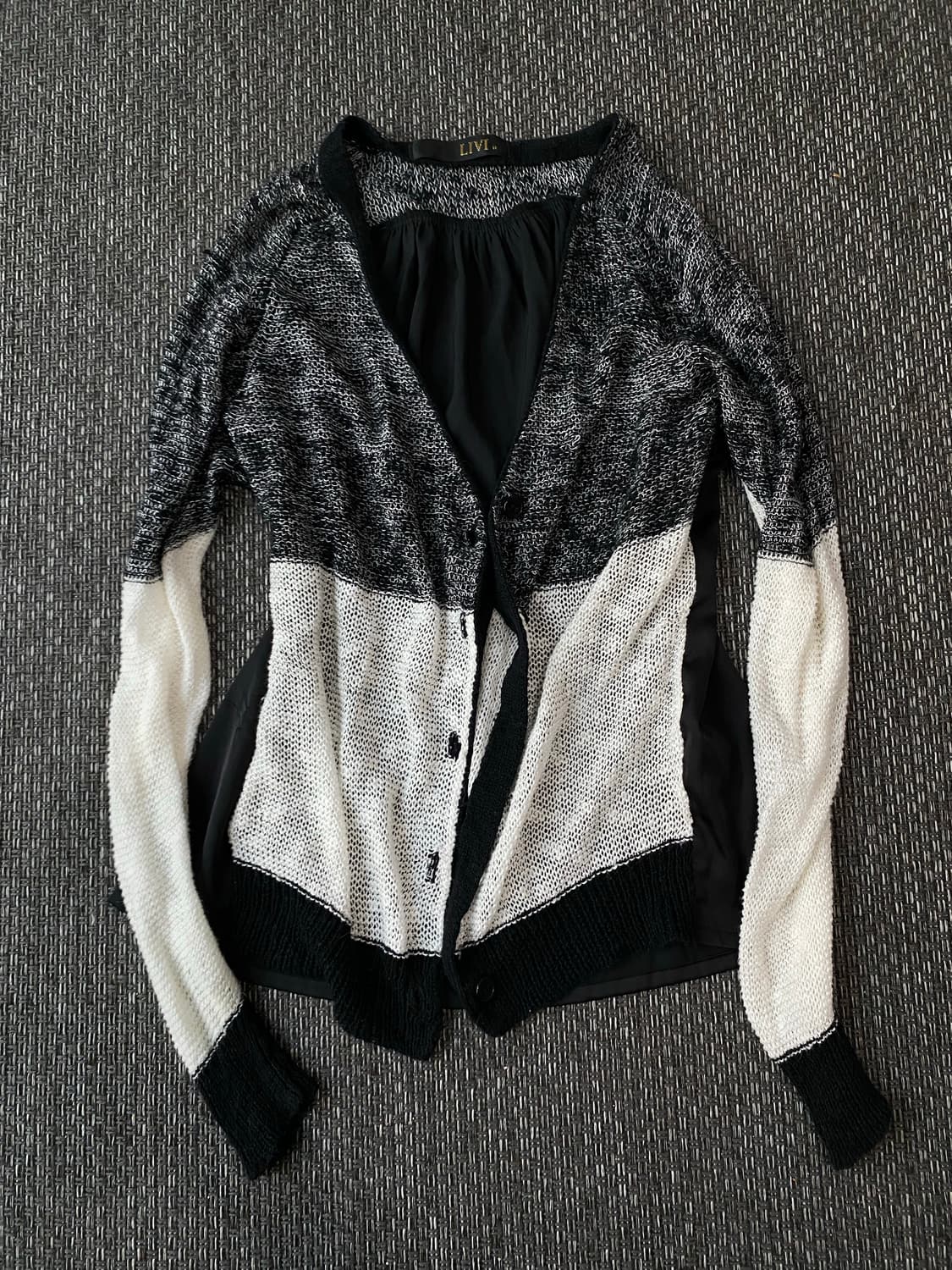 [Livi] Y2K Stripe Cardigan 상품이미지4