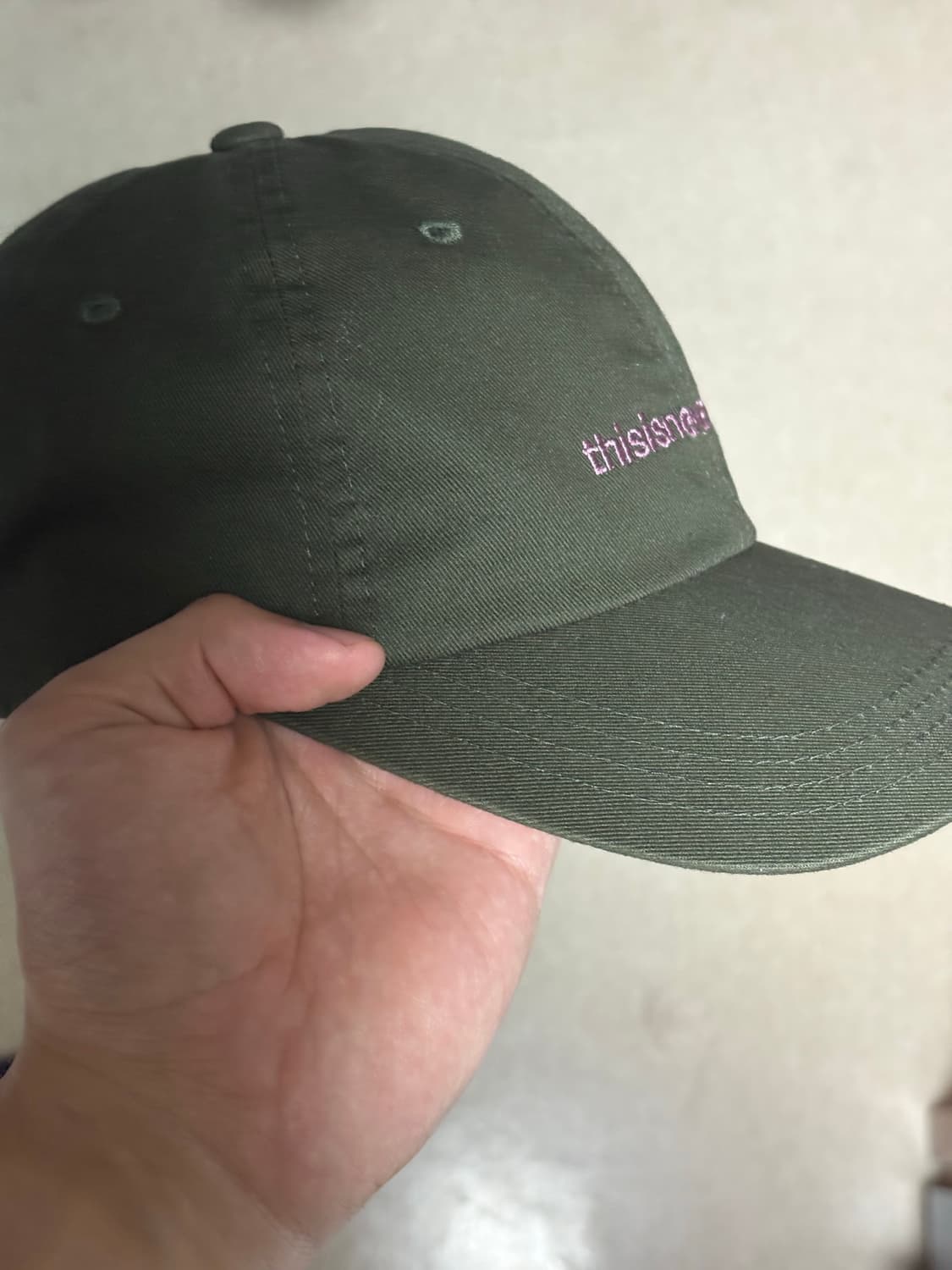 디스이즈네버댓 볼캡 상품이미지2