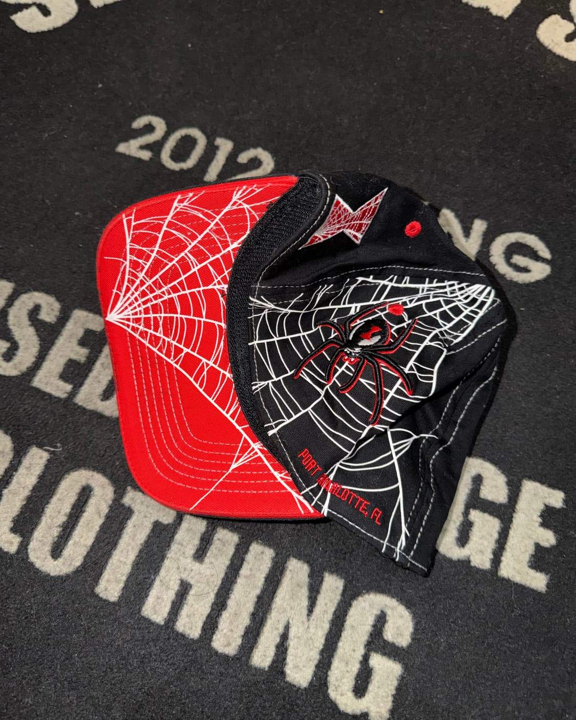 할리데이비슨 스파이더 자수 캡 모자 상품이미지4