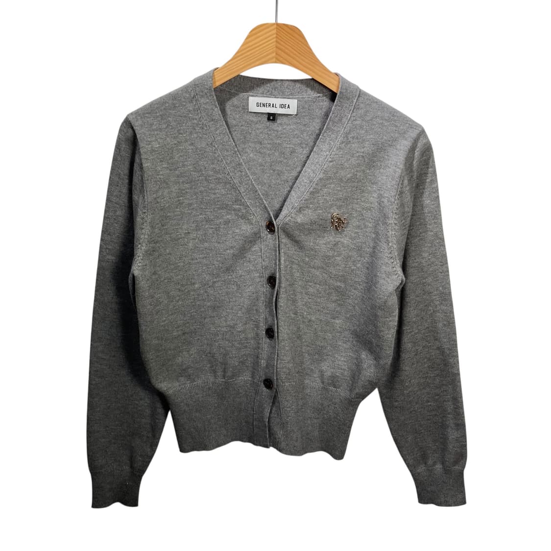 제너럴아이디어 그레이 가디건 상품이미지2