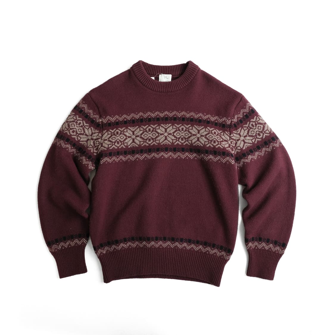 헤릴 블랙쉽 울 스노우 래그 스웨터 3(105)사이즈 herill 상품이미지4