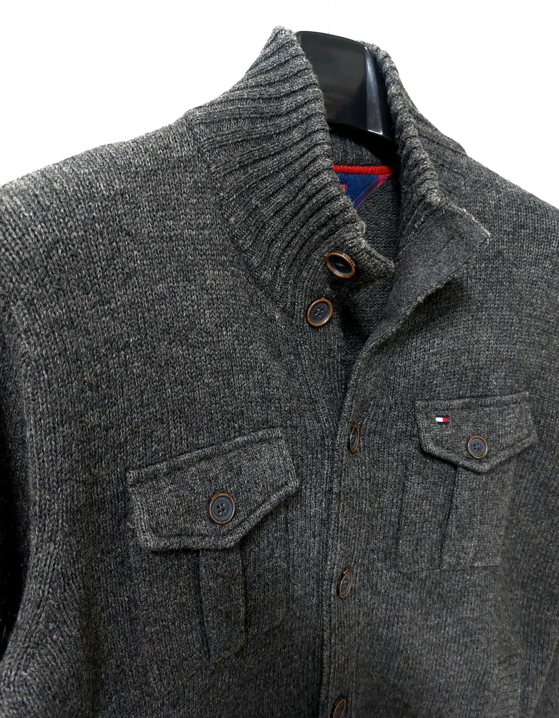 타미힐피거 램스울 니트 자켓 105 상품이미지2