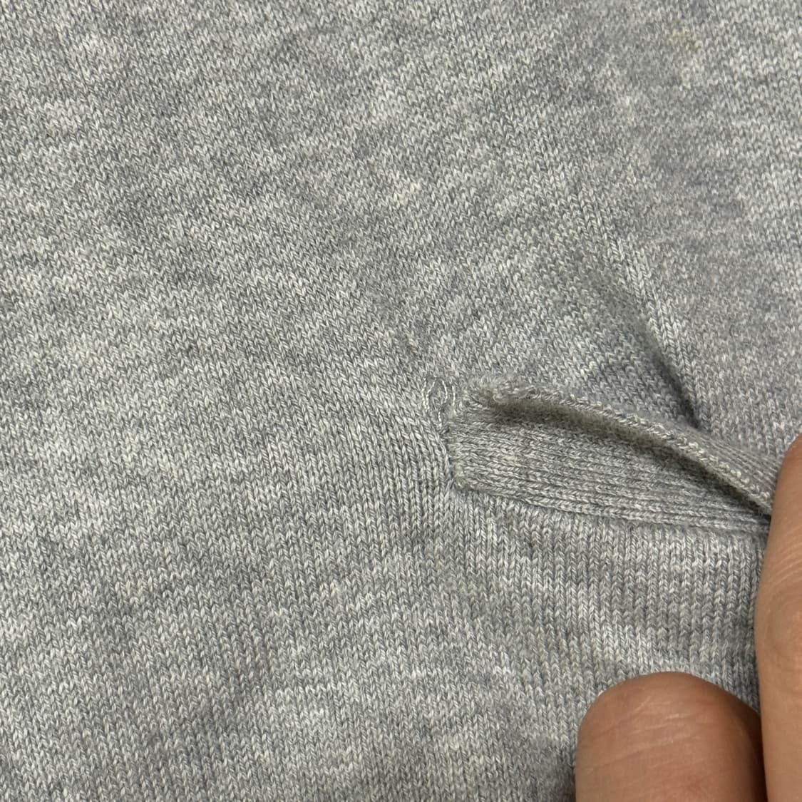 폴로랄프로렌 피마코튼 그레이 가디건 M 상품이미지9