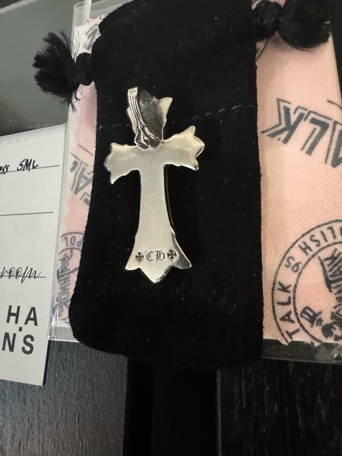 크롬하츠 더블크로스 SML 펜던트 풀구성 상품이미지2