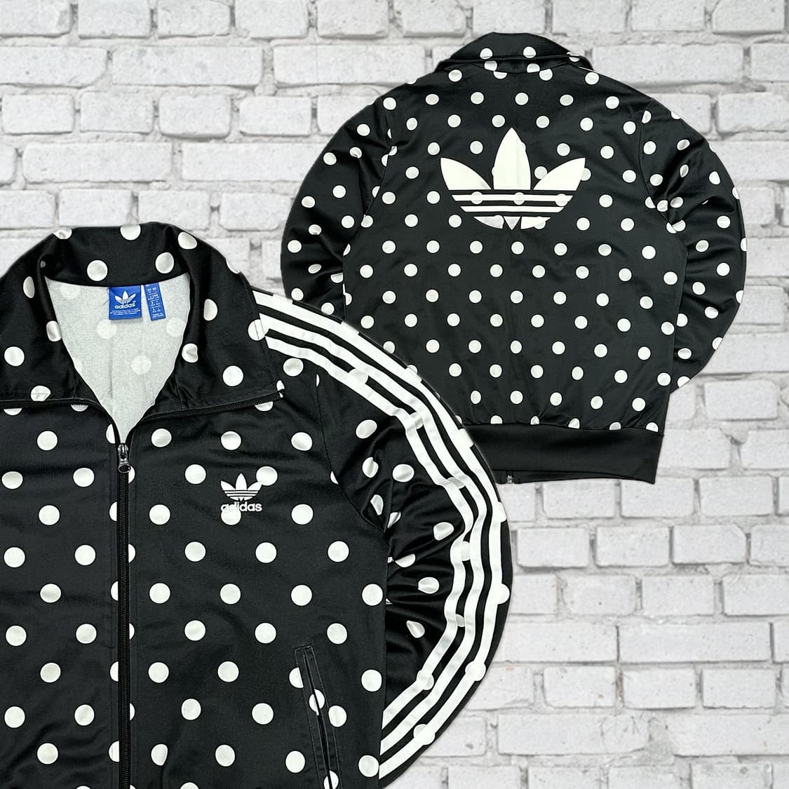 아디다스 파이어버드 도트 빈티지 져지 우먼L 상품이미지1