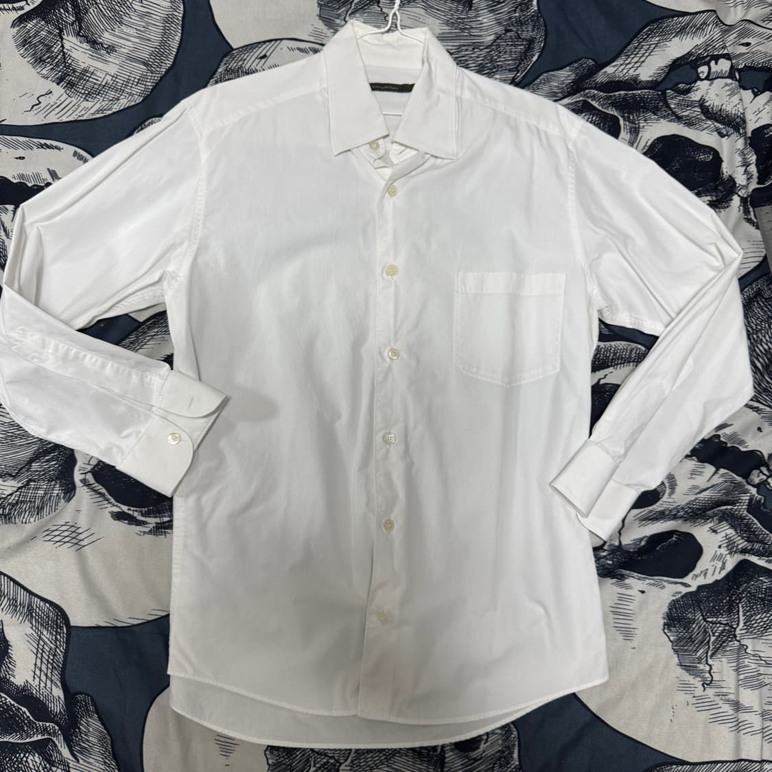  에르메네질도제냐 화이트셔츠 L사이즈  상품이미지1