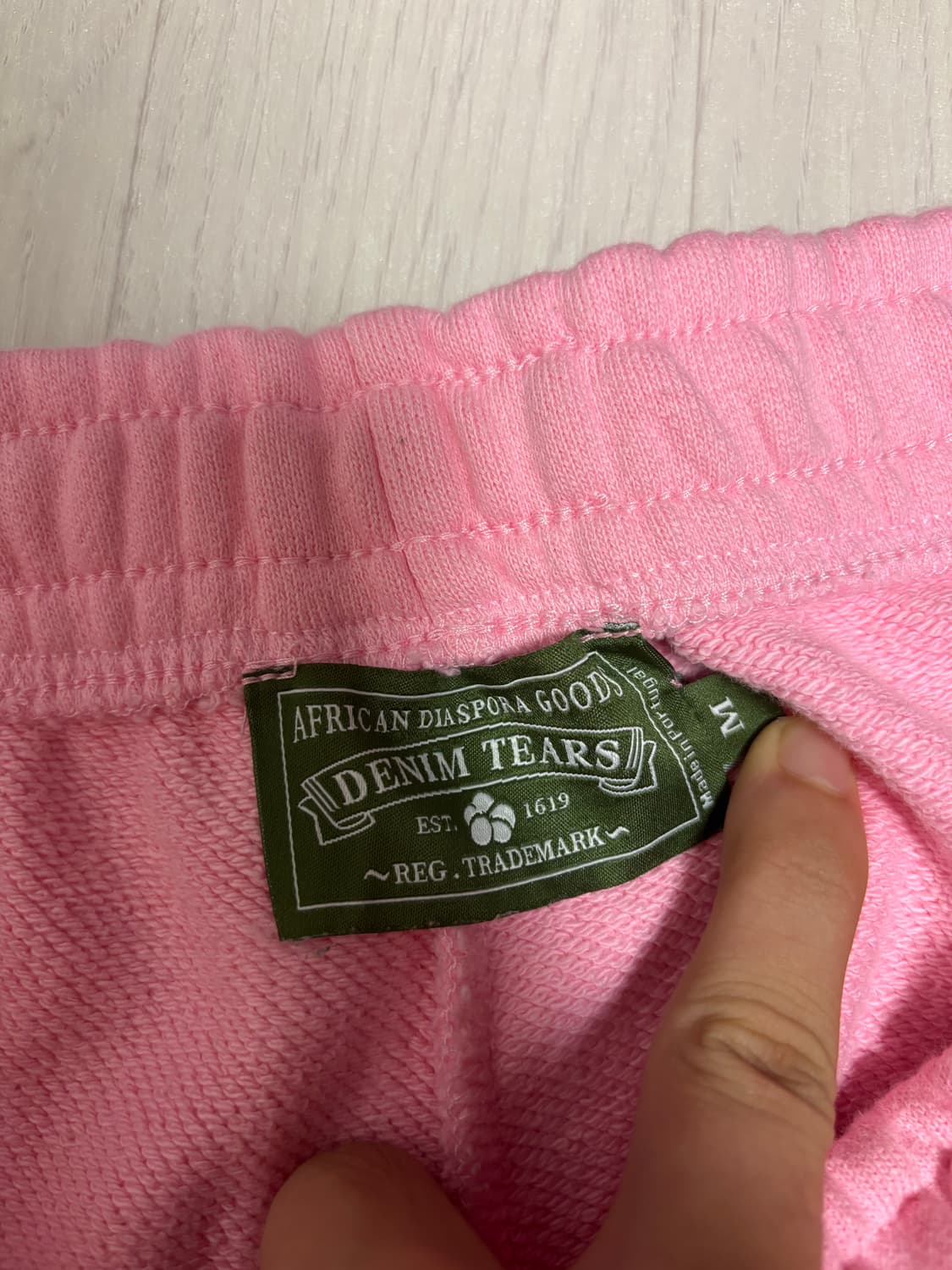 데님티어스 핑크 반바지 (m) 상품이미지2