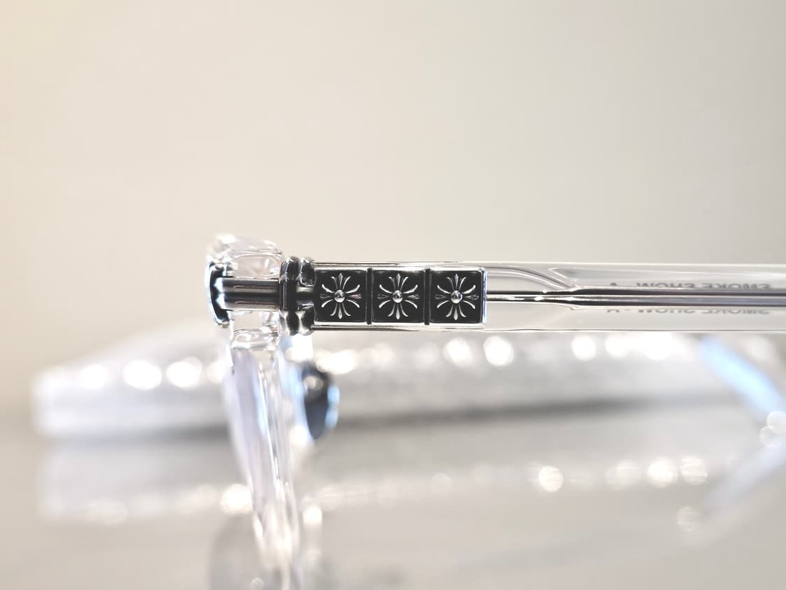 크롬하츠 스모크쇼 아시안핏 크리스탈/실버 안경 상품이미지3