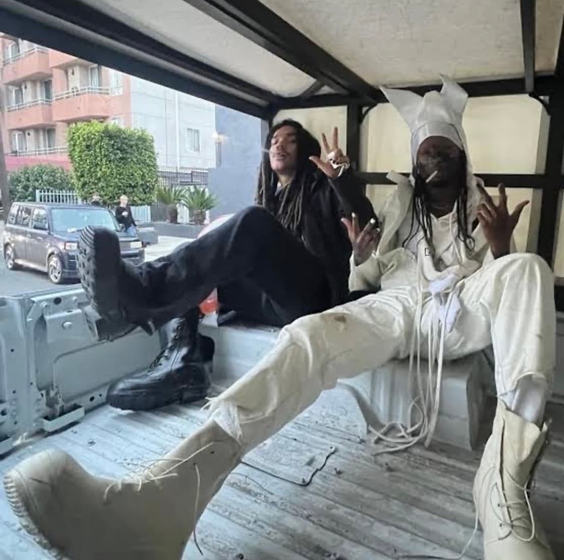 [14r] 버니부츠 화이트 상품이미지1