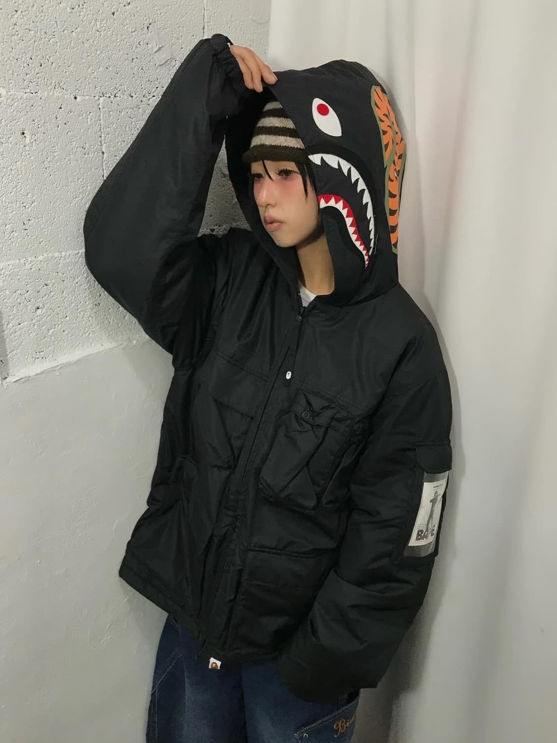 Bape Shark Multi Pocket Two-way Jacket 상품이미지1