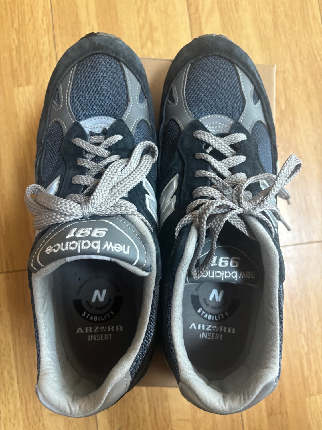 뉴발란스 991 메이드 인 uk 네이비 275 상품이미지1