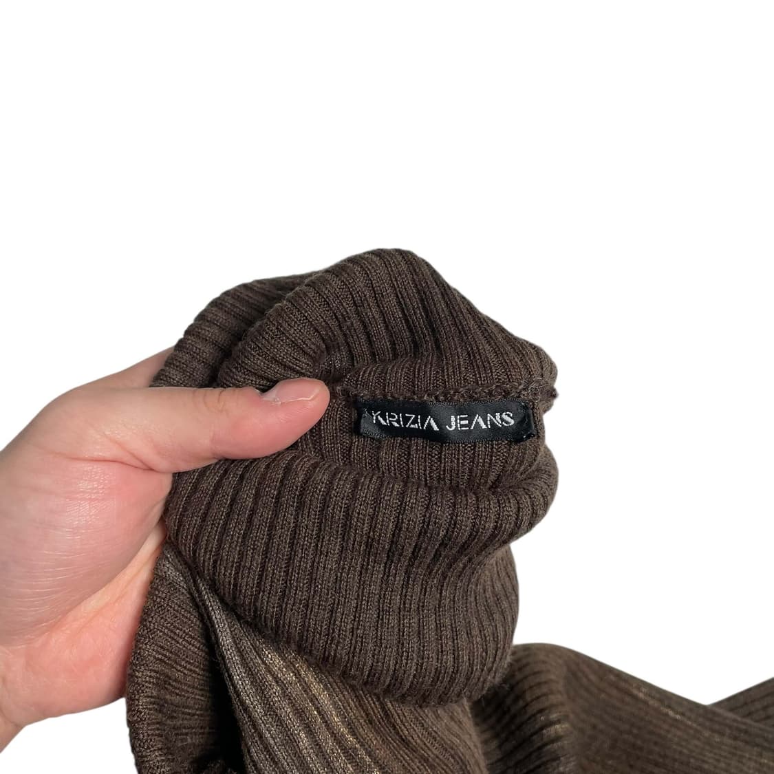 Krizia jeans 그라데이션 프린티 터틀넥 니트 (italy)   상품이미지7