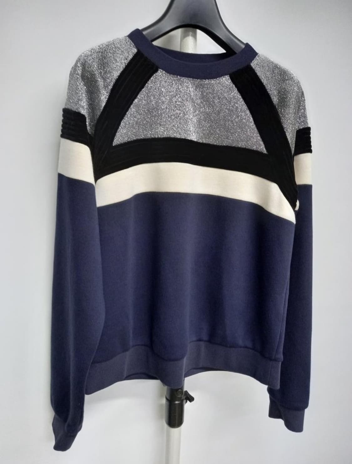 산드로 추동 네오프렌 맨투맨 55.44 상품이미지4