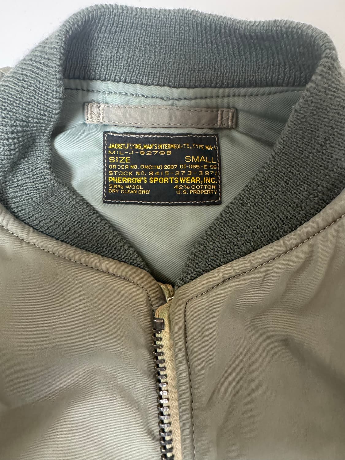 페로우즈 빈티지 ma-1 상품이미지2