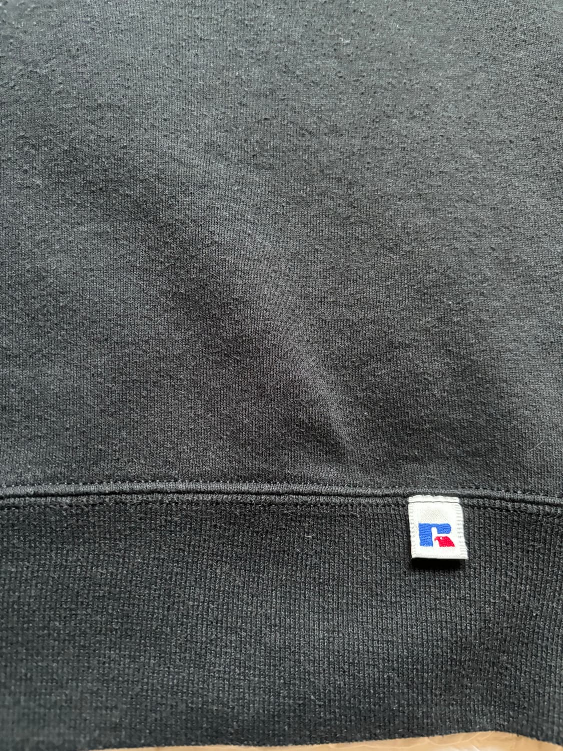 90s 러셀 스웻셔츠 블랙 L made in usa 상품이미지5