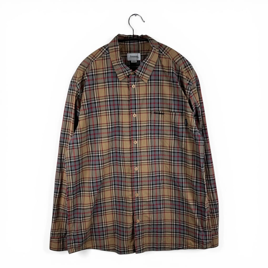 L) 커버낫 체크 셔츠 상품이미지1