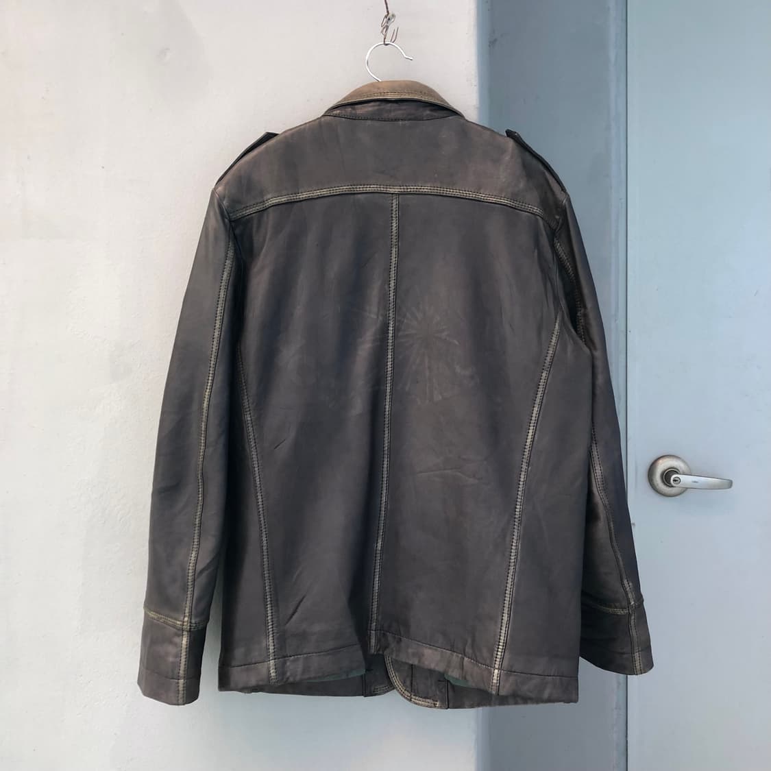Diesel leather jacket 상품이미지3