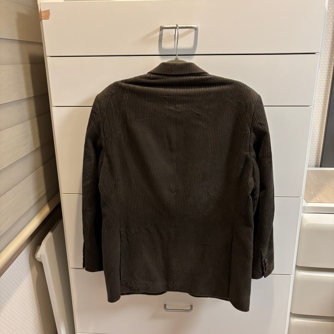 발렌시아가 코듀로이 울 100% 브라운 자켓 상품이미지8