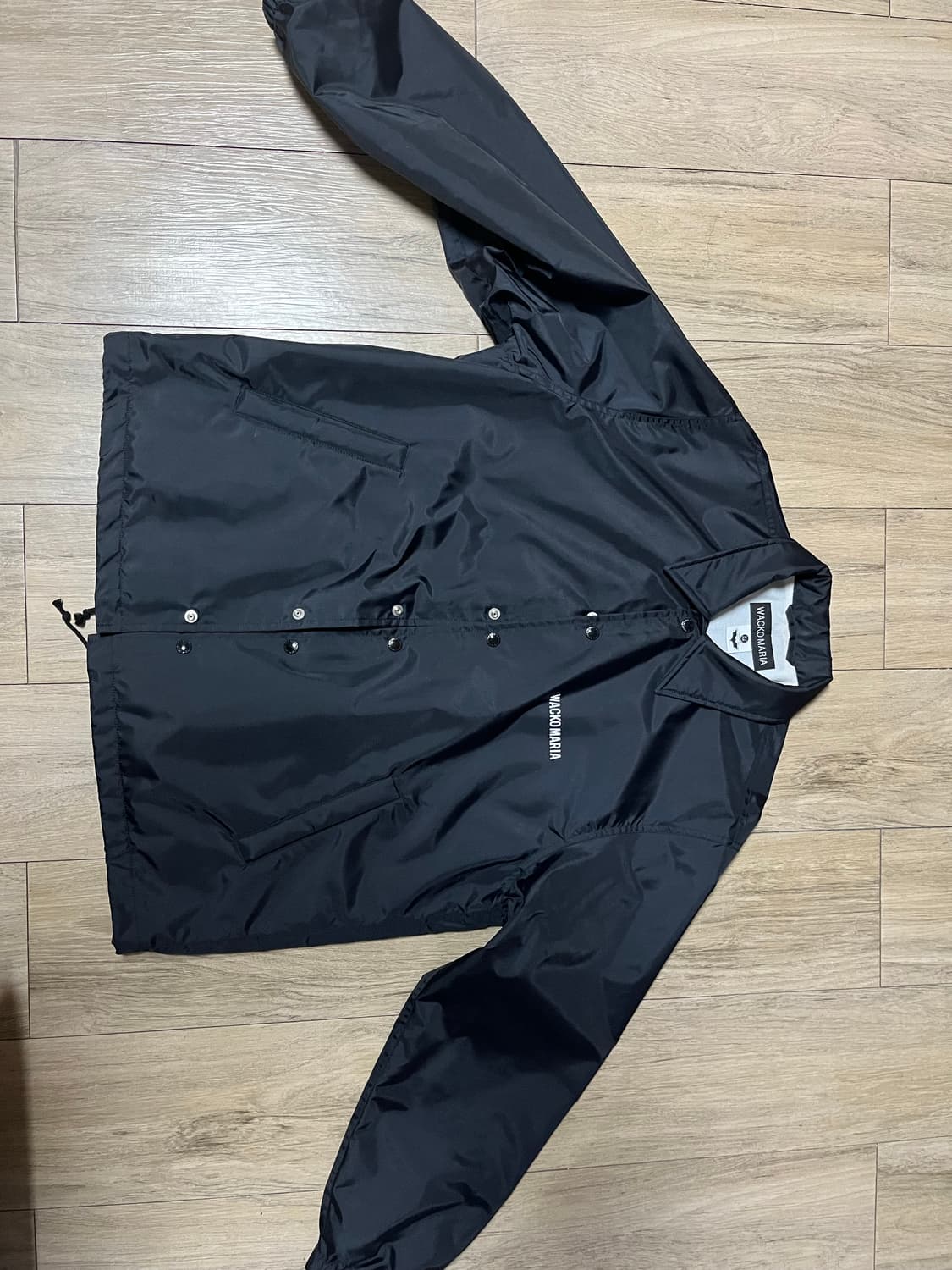 와코마리아 다크나이트 트릴로지 코치자켓 블랙 상품이미지3