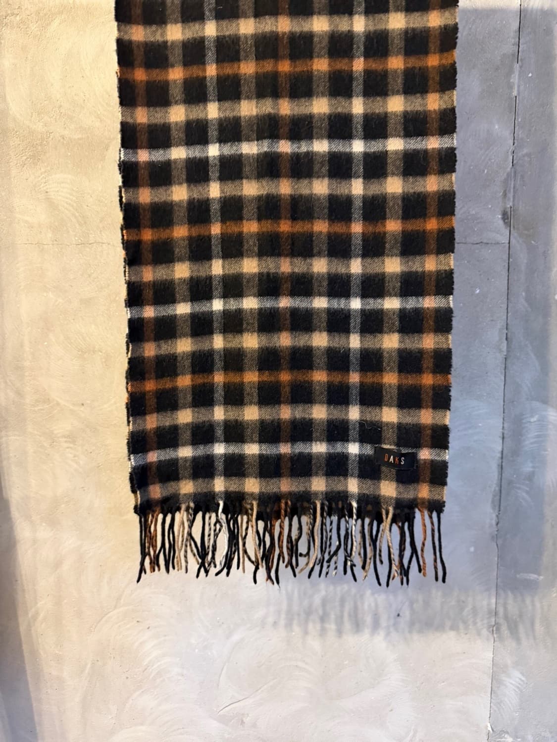 닥스 건클럽체크 캐시미어 머플러 상품이미지7